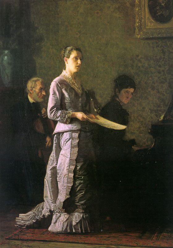 Thomas Eakins The Pathetic Song China oil painting art